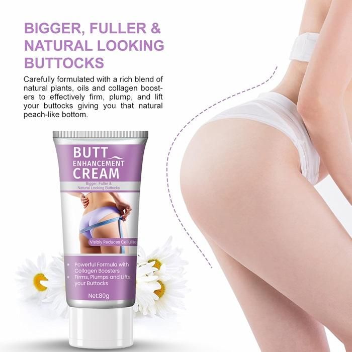 Butt Enhancement Cream,Bigger,Fuller & Natural Looking Buttocks,80gm (Pack of 2)